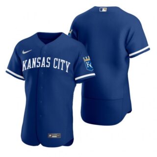 Men's Kansas City Royals Blank Stitched Jersey 2022 Uniform - Royal