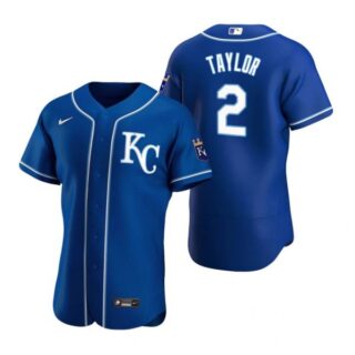 Men's Michael A. Taylor Kansas City Royals Flex Base Jersey Royal KC