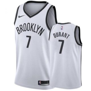 Men's Kevin Durant Brooklyn Nets Basketball Jersey White