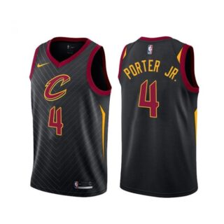 Men's Kevin Porter Jr. Cleveland Cavaliers Basketball Jersey Black Statement