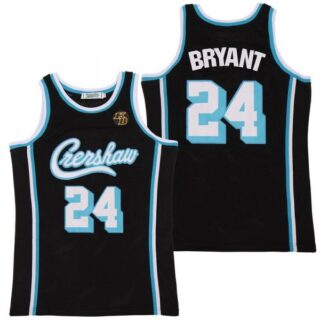 Men's Crenshaw Kobe Bryant #24 Nipsey Hussle Jersey KB Patch Stitched Crenshaw