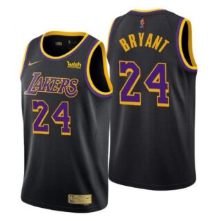 Men's Kobe Bryant Los Angeles Lakers Basketball Jersey Black