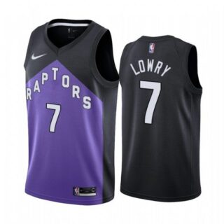 Men's Kyle Lowry Toronto Raptors Basketball Jersey Purple