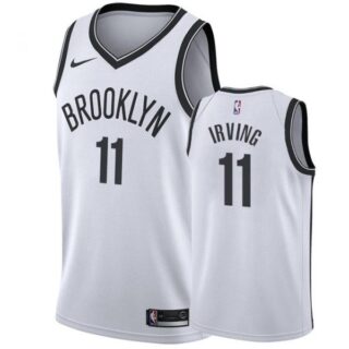 Men's Kyrie Irving Brooklyn Nets Basketball Jersey White