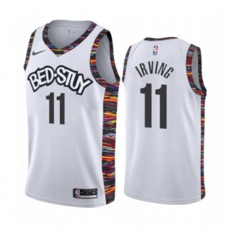 Men's Kyrie Irving Brooklyn Nets Basketball Jersey White