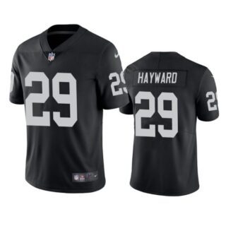Men's #29 Casey Hayward Las Vegas Raiders Vapor Limited Jersey Stitched Black