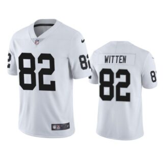 Men's #82 Jason Witten Las Vegas Raiders Vapor Limited Jersey Stitched White