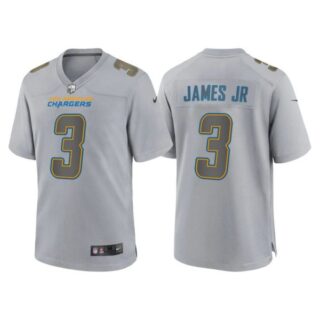 Men's Los Angeles Chargers Derwin James Jr. Gray Atmosphere Fashion Stitched Jersey