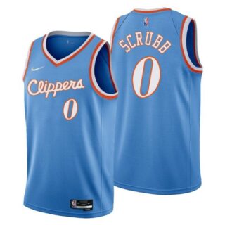 Men's Jay Scrubb Los Angeles Clippers 75th Anniversary Diamond Jersey