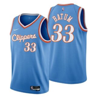 Men's Nicolas Batum Los Angeles Clippers 75th Anniversary Diamond Jersey