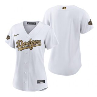 Women's Los Angeles Dodgers 2022 MLB All-Star Game White Stitched Jersey