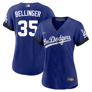 Women Cody Bellinge Los Angeles Dodgers 2021 City Connect Stitched Jersey