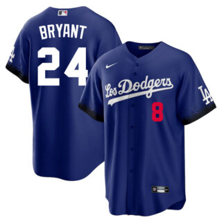 Men's - Cool Base Kobe Bryant Los Angeles Dodgers 2021 City Connect Stitched Jersey