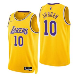 Men's Deandre Jordan Los Angeles Lakers 75th Anniversary Diamond Jersey