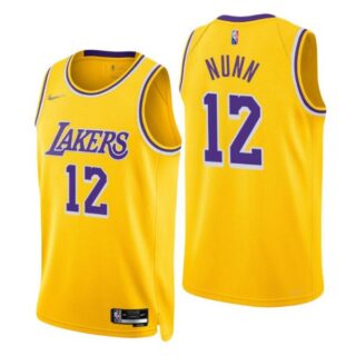 Men's Kendrick Nunn Los Angeles Lakers 75th Anniversary Diamond Jersey