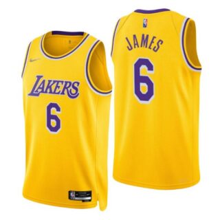 Men's Lebron James Los Angeles Lakers 75th Anniversary Diamond Jersey