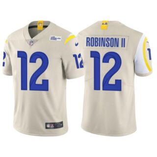 Youth Los Angeles Rams Allen Robinson Bone Vapor Limited Stitched Jersey