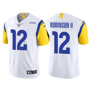 Youth Los Angeles Rams Allen Robinson White Vapor Limited Stitched Jersey
