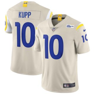 Men's Cooper Kupp Los Angeles Rams Vapor Limited Royal Jersey Stitched Bone