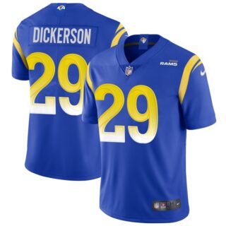 Men's Eric Dickerson Los Angeles Rams Vapor Limited Royal Jersey Stitched Royal