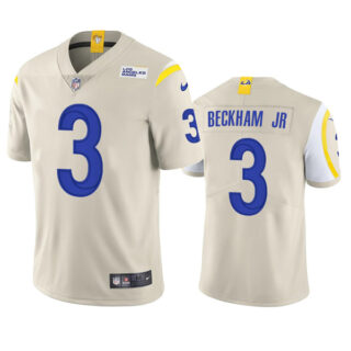 Men's Odell Beckham Jr. Los Angeles Rams Vapor Limited Royal Jersey Stitched Bone