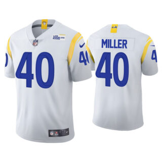 Men's Von Miller Los Angeles Rams Vapor Limited White Jersey Stitched White