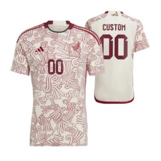 Youth Custom Italy National Team White Away Soccer Jersey 2022-23