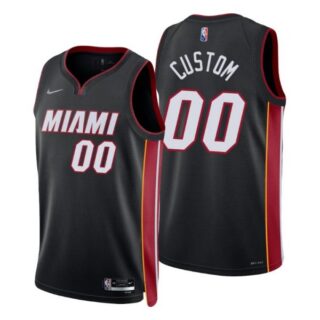 Men's Custom Miami Heat 75th Anniversary Diamond Jersey