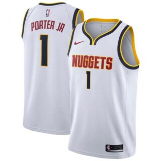 Men's Michael Porter Jr. Denver Nuggets Basketball Jersey White