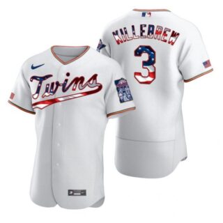 Men's Harmon Killebrew Minnesota Twins Flex Base Jersey White Stars