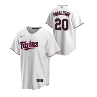Men's Josh Donaldson Minnesota Twins Cool Base Jersey White