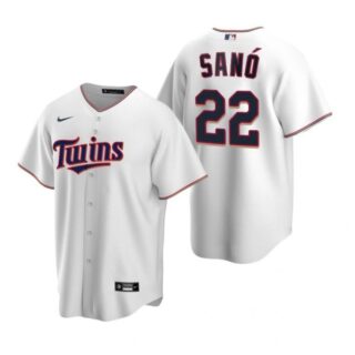 Men's Miguel Sano Minnesota Twins Cool Base Jersey White