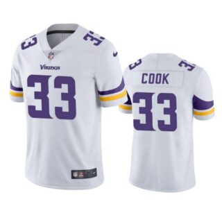 Men's Dalvin Cook Minnesota Vikings Vapor Limited Stitched Jersey White
