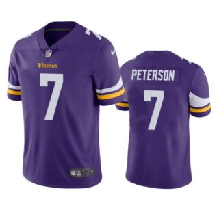 Men's Patrick Peterson Minnesota Vikings Vapor Limited Stitched Jersey Purple