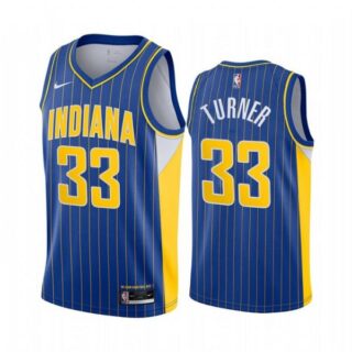 Men's Myles Turner Indiana Pacers Basketball Jersey Blue
