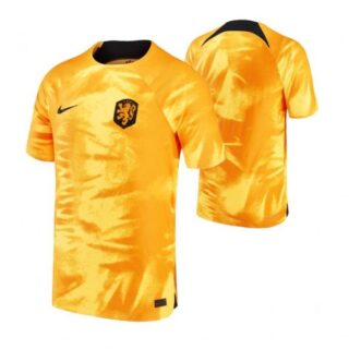 Men's Netherlands National Team Orange Home 2022-23 Jersey