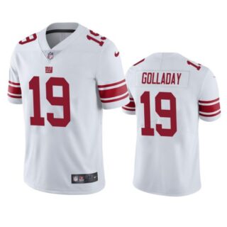Men's #19 Kenny Golladay New York Giants Limited Stitched Jersey White