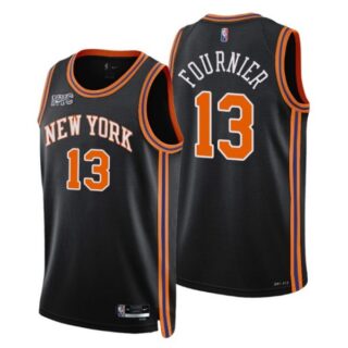 Men's Evan Fournier New York Knicks 75th Anniversary Diamond Jersey