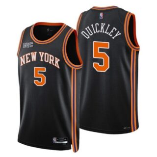 Men's Immanuel Quickley New York Knicks 75th Anniversary Diamond Jersey