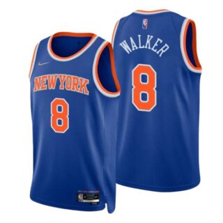 Men's Kemba Walker New York Knicks 75th Anniversary Diamond Jersey