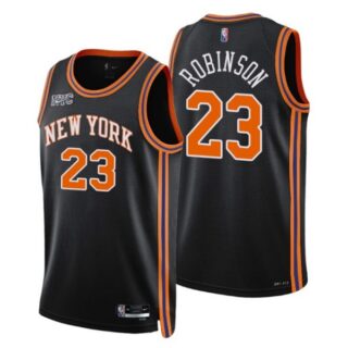 Men's Mitchell Robinson New York Knicks 75th Anniversary Diamond Jersey