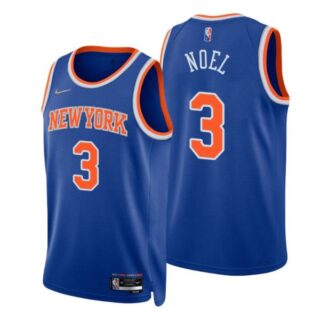 Men's Nerlens Noel New York Knicks 75th Anniversary Diamond Jersey
