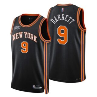 Men's Rj Barrett New York Knicks 75th Anniversary Diamond Jersey