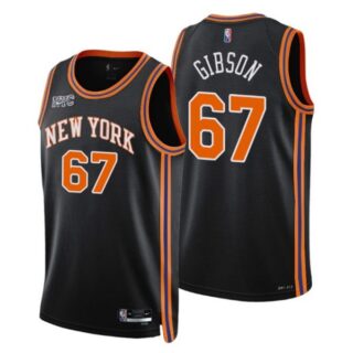 Men's Taj Gibson New York Knicks 75th Anniversary Diamond Jersey