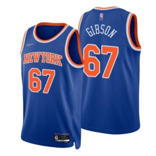 Men's Taj Gibson New York Knicks 75th Anniversary Diamond Jersey
