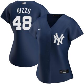 Women's Anthony Rizzo New York Yankees Jersey - Stitched Navy