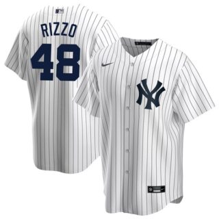 Men's Anthony Rizzo New York Yankees Cool Base Jersey - Stitched White