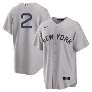 Youth New York Yankees #2 Derek Jeter Field of Dreams Throwback Jersey Stitched