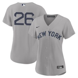 Women New York Yankees #26 DJ LeMahieu Field of Dreams Throwback Jersey Stitched