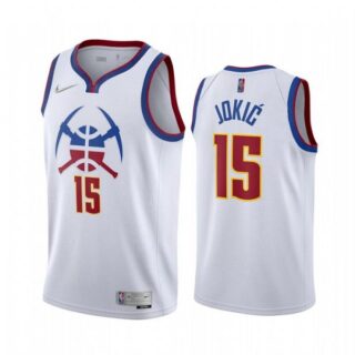 Men's Nikola Jokić Denver Nuggets Basketball Jersey White